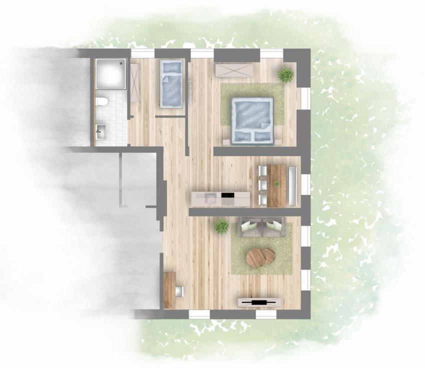Apartament Gutshof Schirgiswalde Zewnętrze zdjęcie